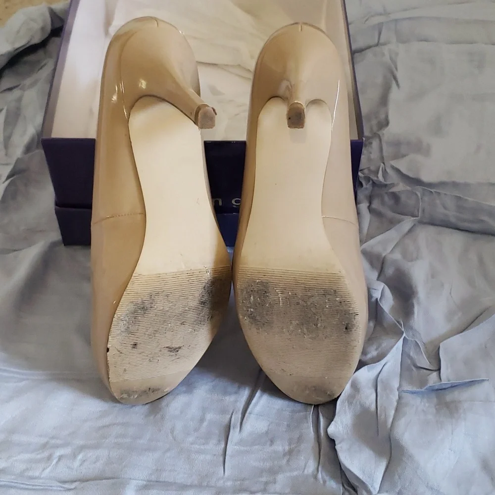 Madden Girl Nude Pump Heels - Picture 6 of 9